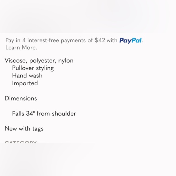 NEW Maeve Size, Women's Varsity Half-Zip Tunic Mini Sweater Dress - Blue Motif - Picture 5 of 5